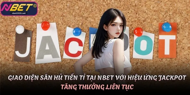 Giao diện săn hủ tiền tỉ tại Nbet với hiệu ứng jackpot tăng thưởng liên tục